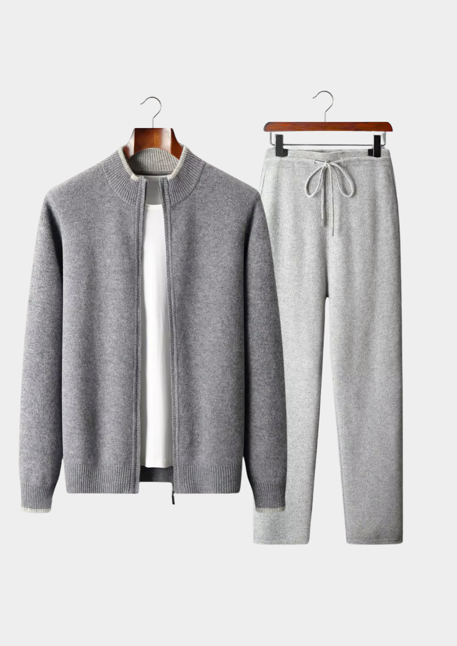 Premium Extra-Fine Merino Wool Two-Tone Set