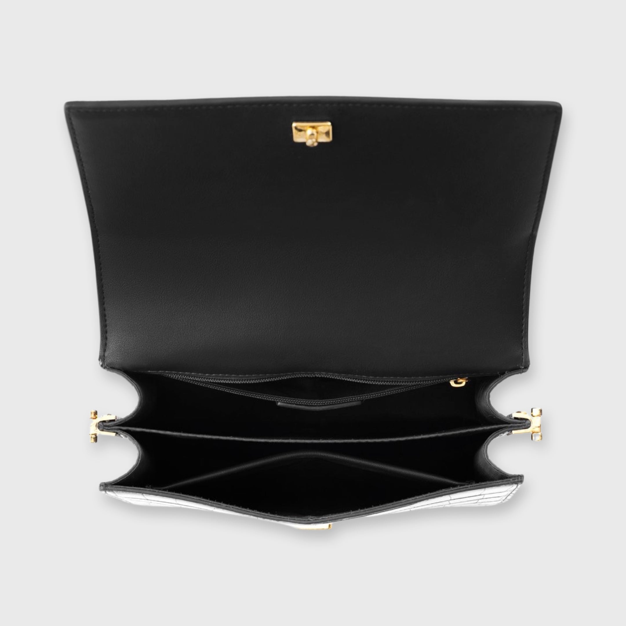 Compact Flap Crossbody Bag