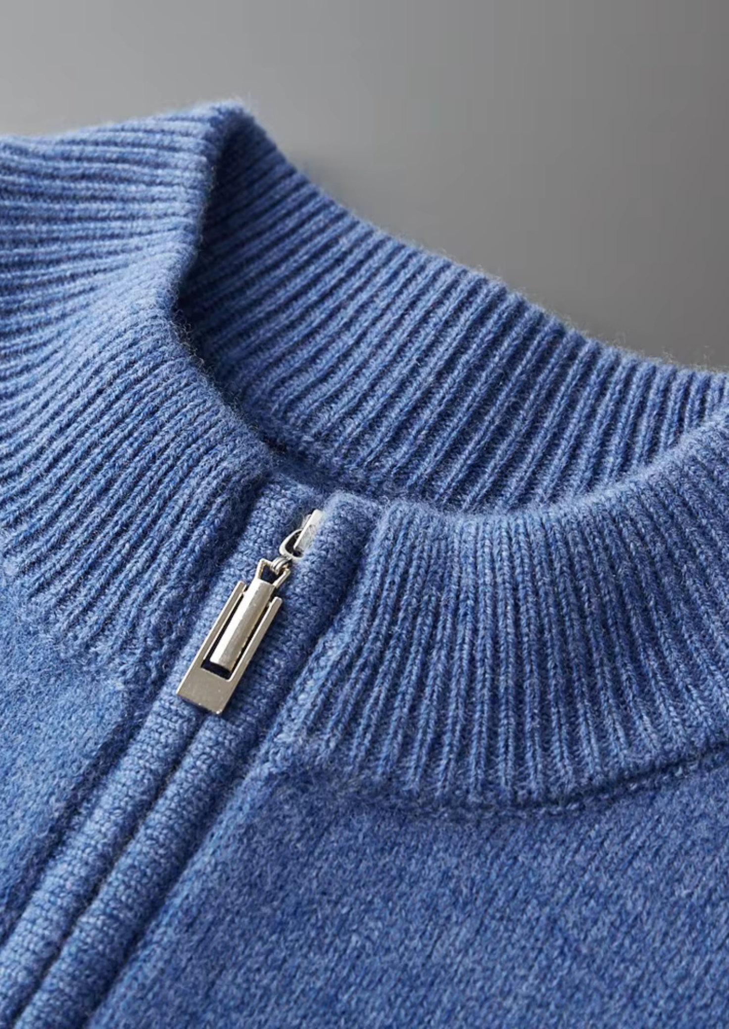 Premium Extra-Fine Merino Wool Half-Zip Sweater