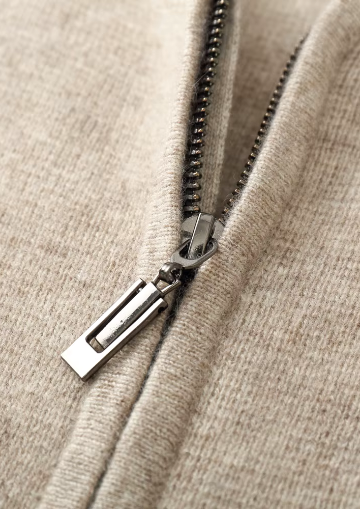 Premium Extra-Fine Merino Wool Zipper Hoodie