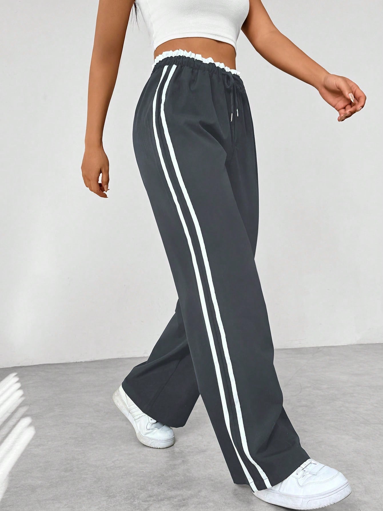 Yara | Stylish Wide-Leg Sport Trousers