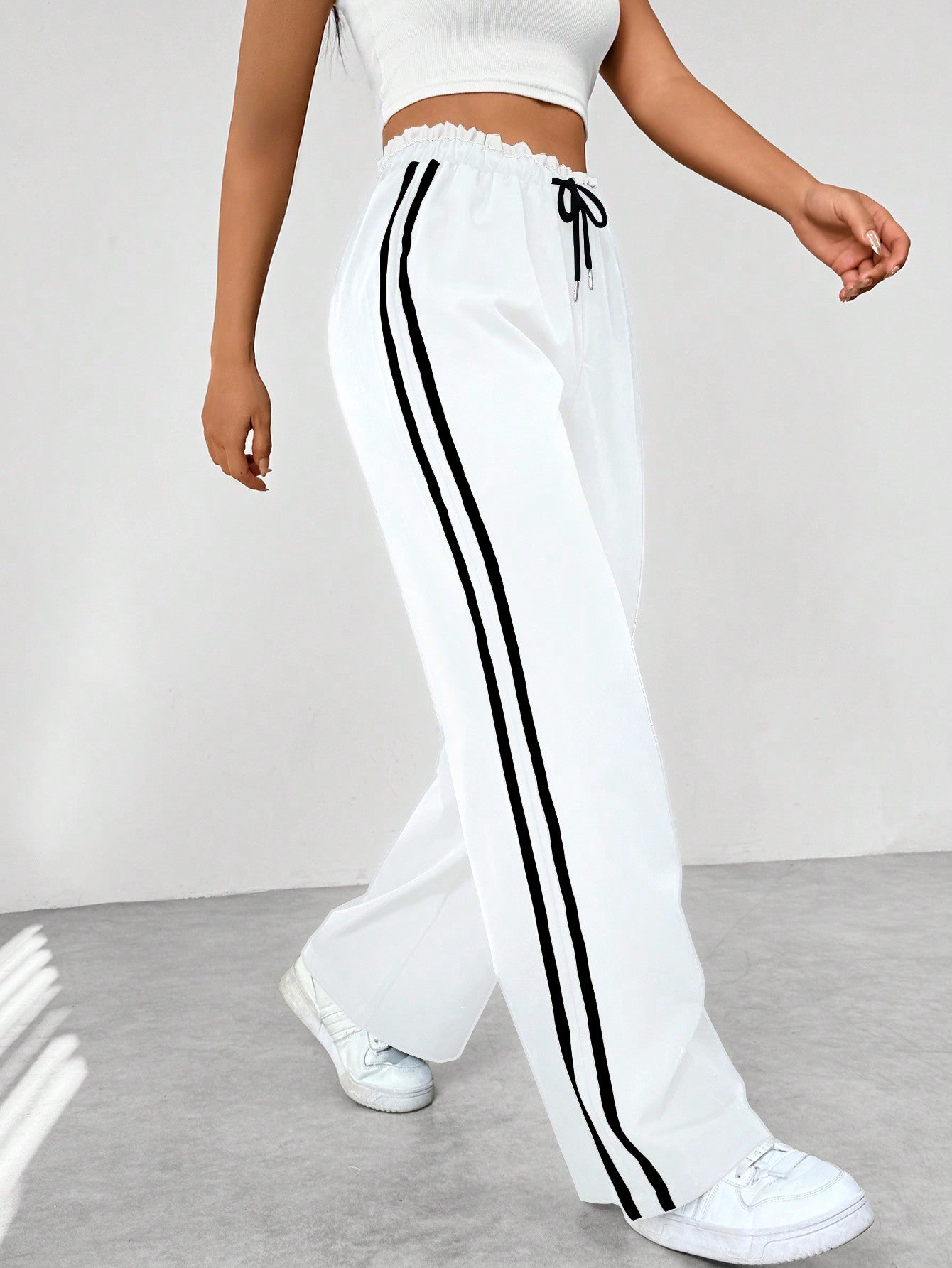 Yara | Stylish Wide-Leg Sport Trousers