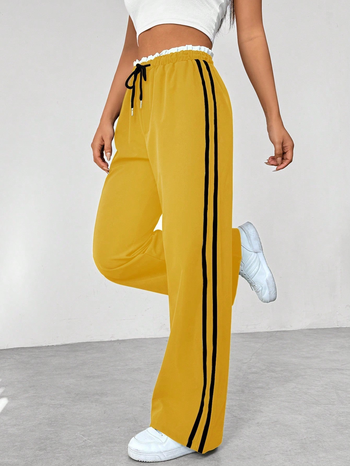 Yara | Stylish Wide-Leg Sport Trousers