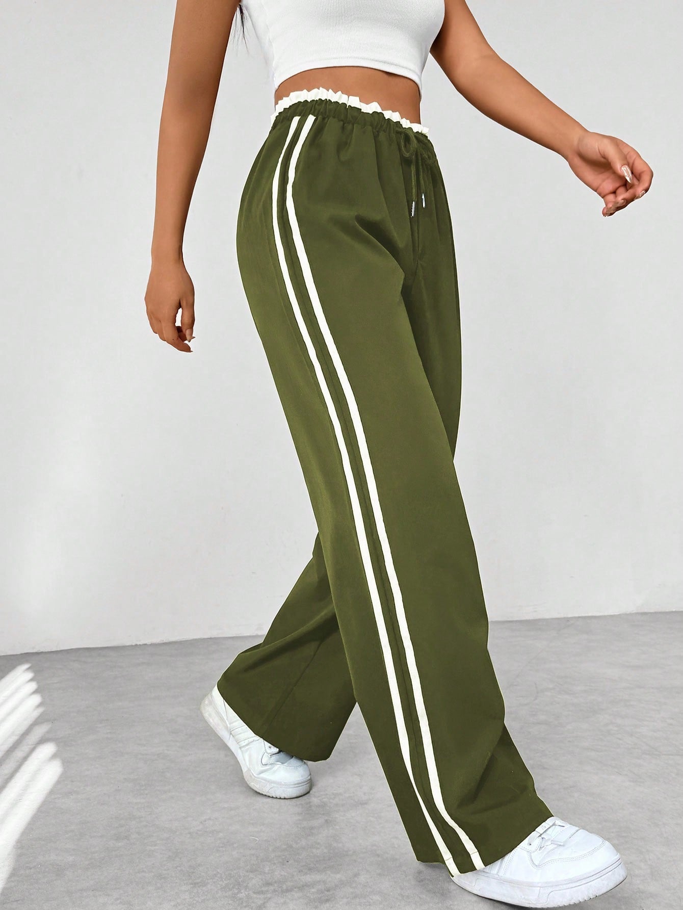 Yara | Stylish Wide-Leg Sport Trousers