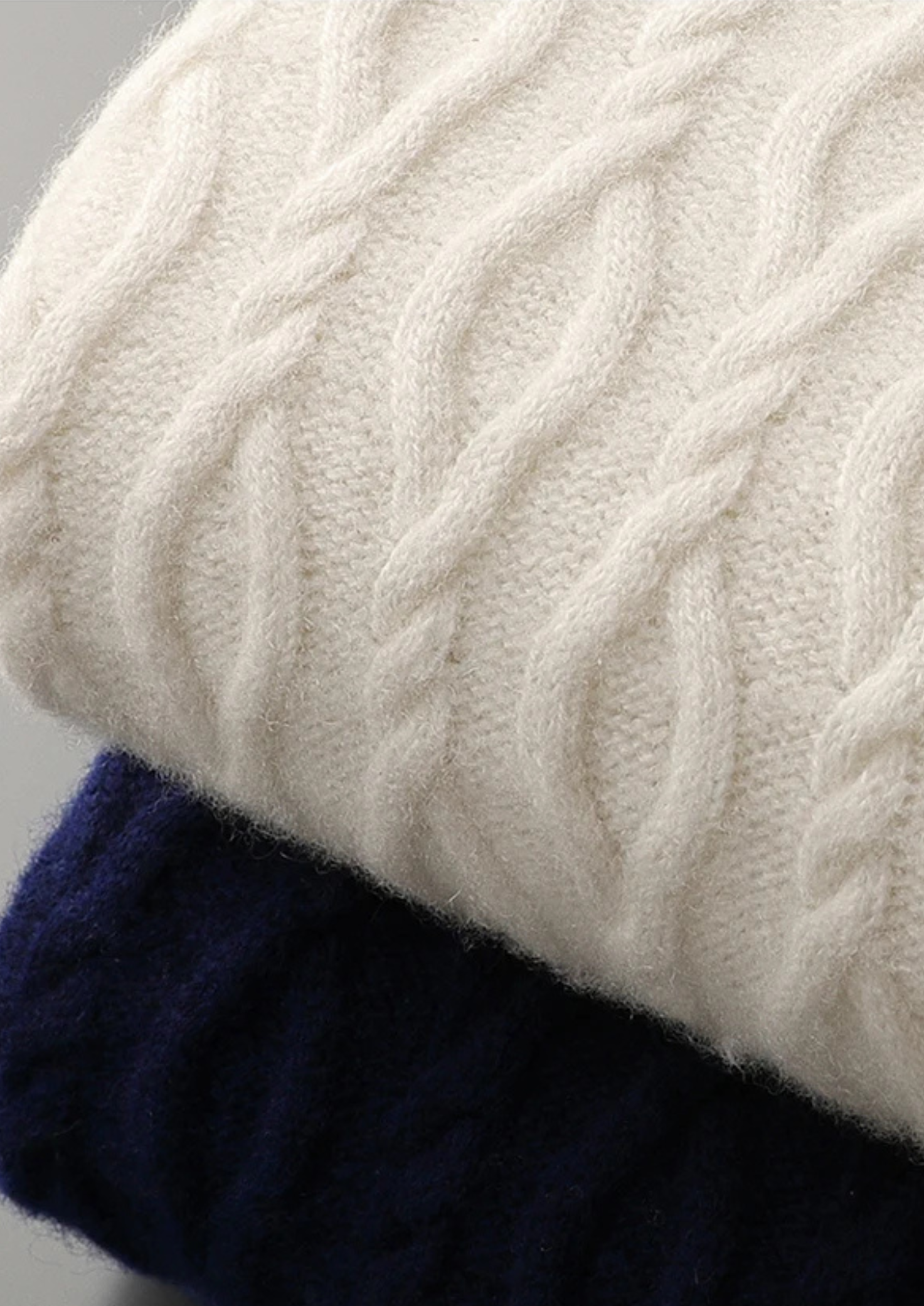 Premium Extra-Fine Merino Wool Jacquard Crew Neck Sweater