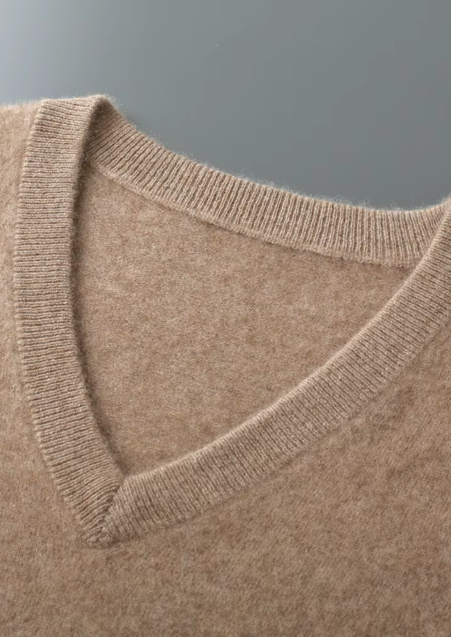 Premium Extra-Fine Merino Wool V-Neck Sweater Vest