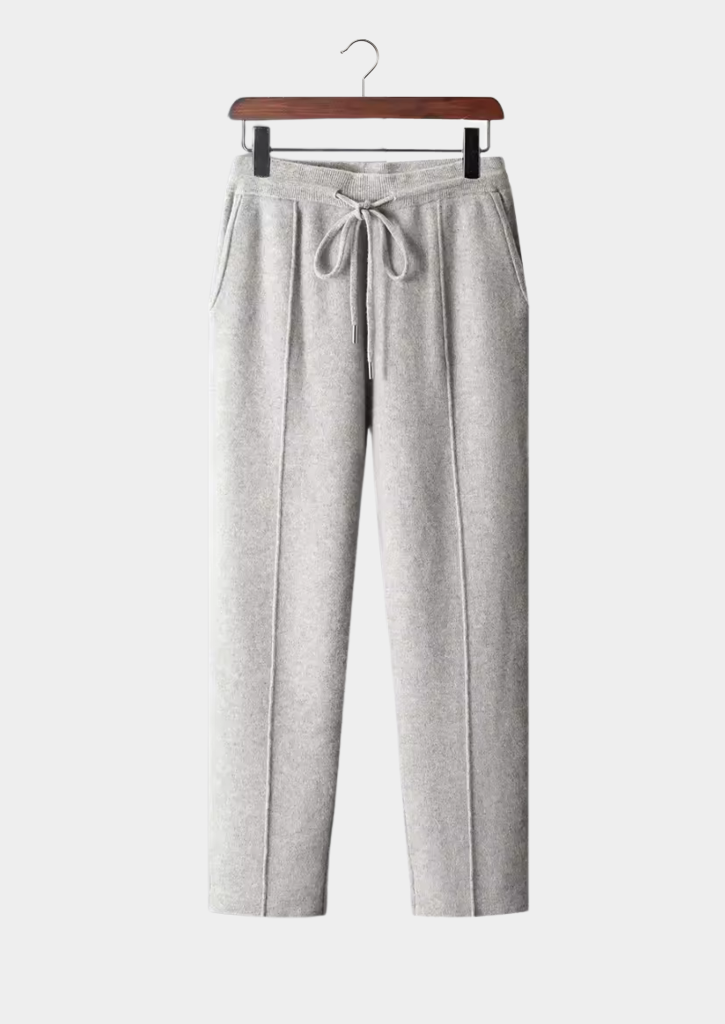 Premium Extra-Fine Merino Wool Relaxed Trousers