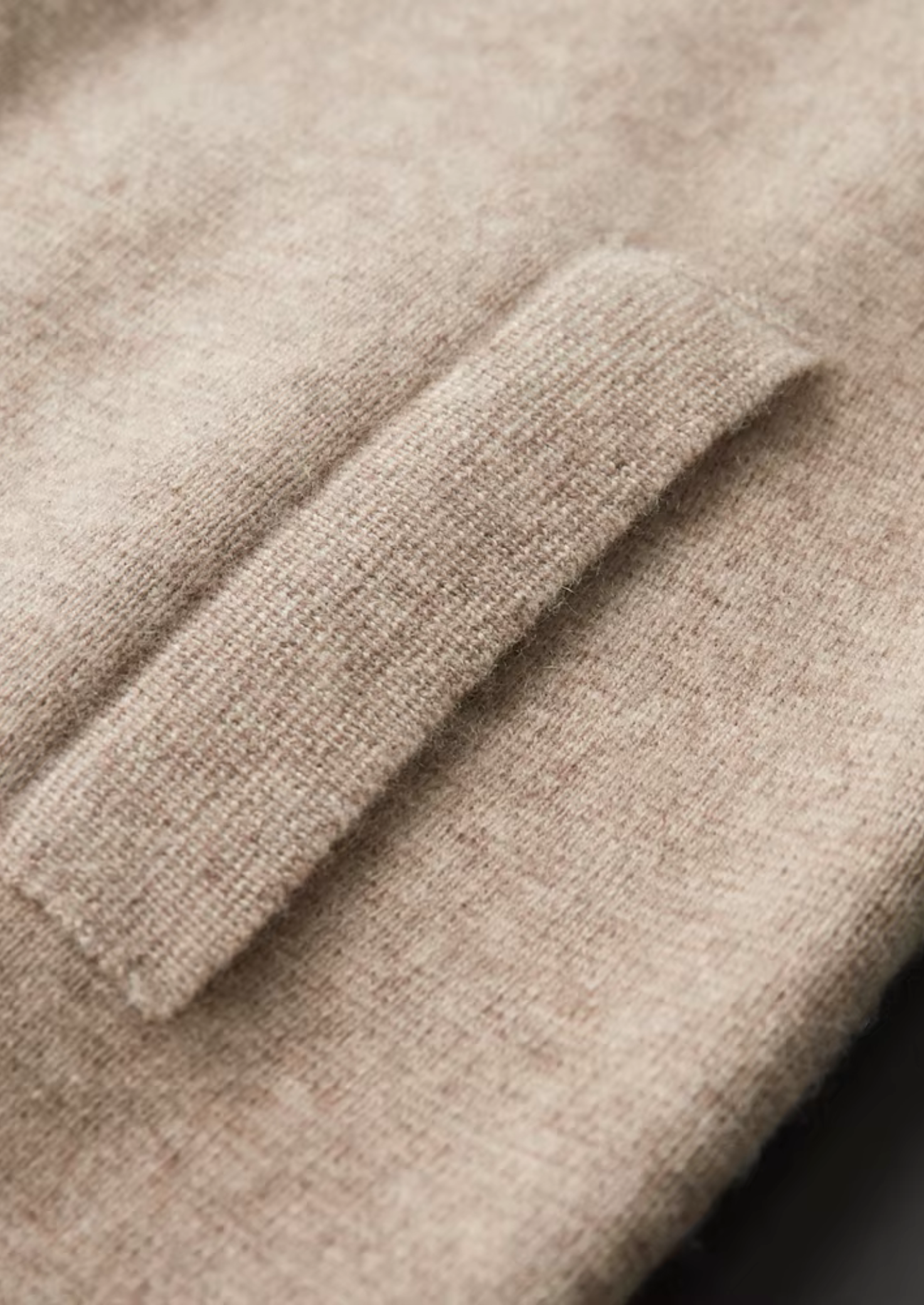 Premium Extra-Fine Merino Wool Zip Polo Cardigan