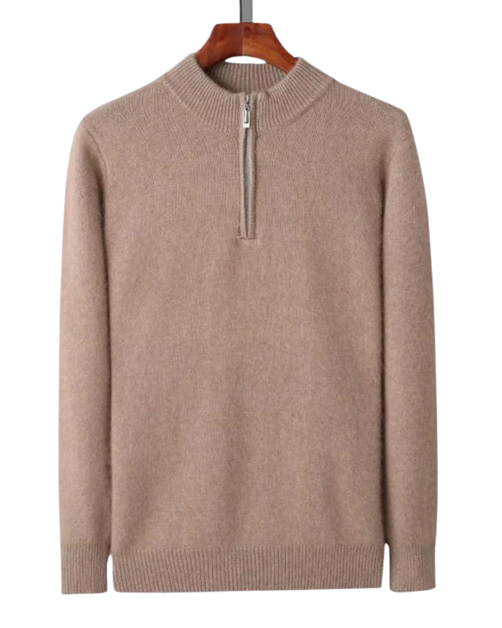 Geneva Cashmere Zip Hoodie