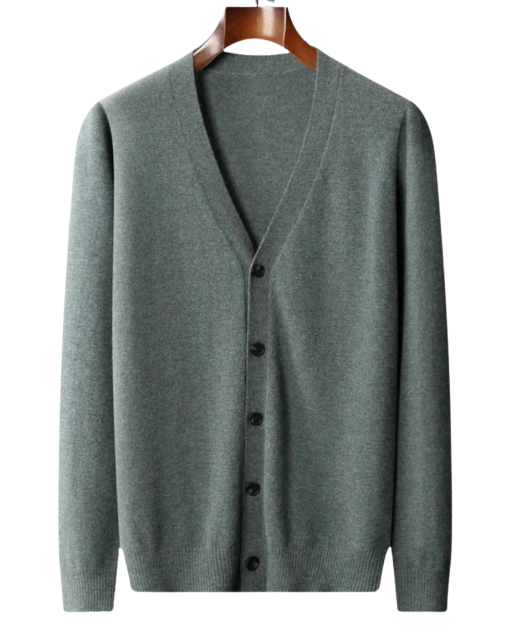 Merino Wool Knitted Waistcoat in Faunus