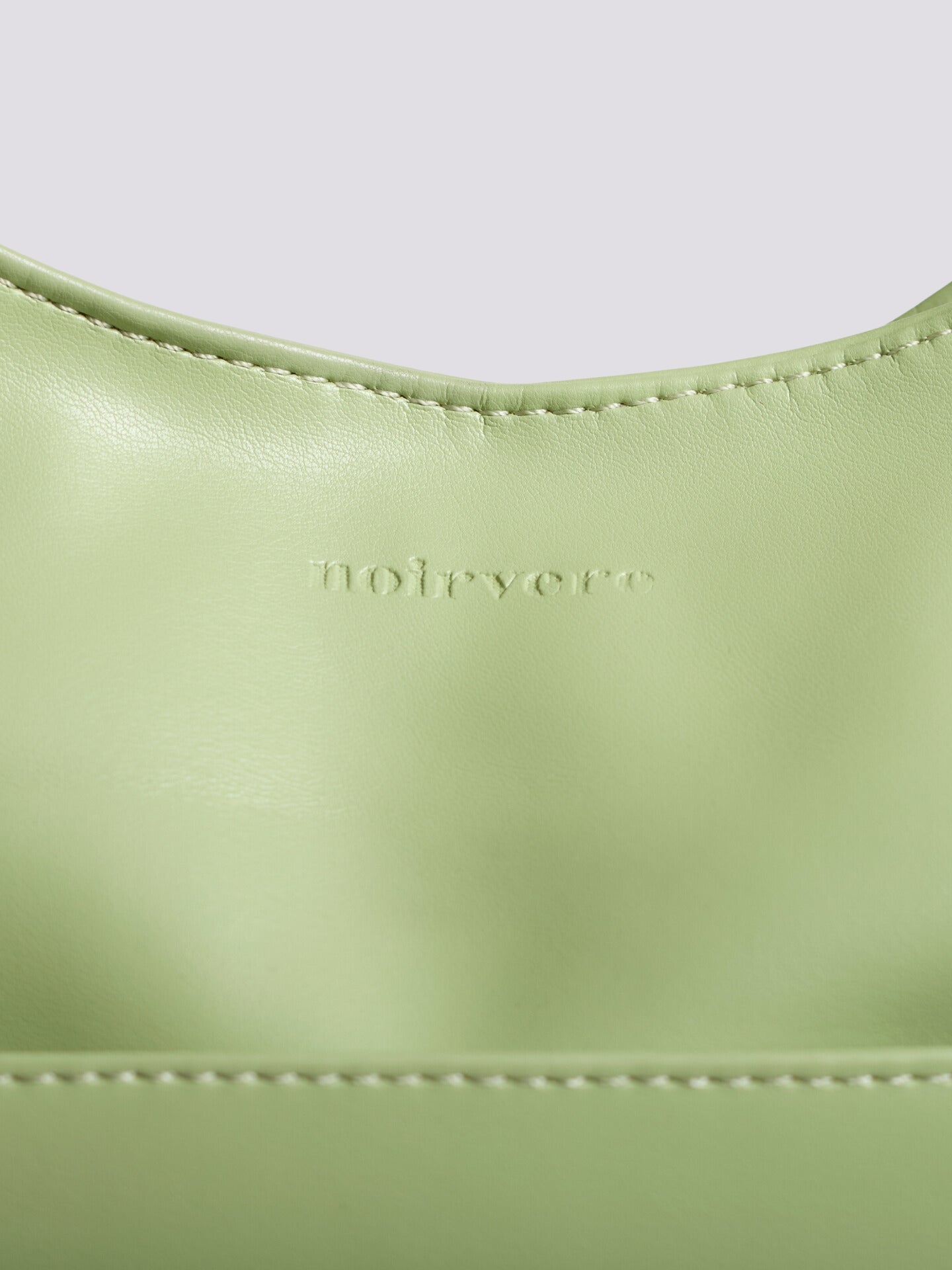 Simple Vegan Hobo Shoulder Bag - Empty Design