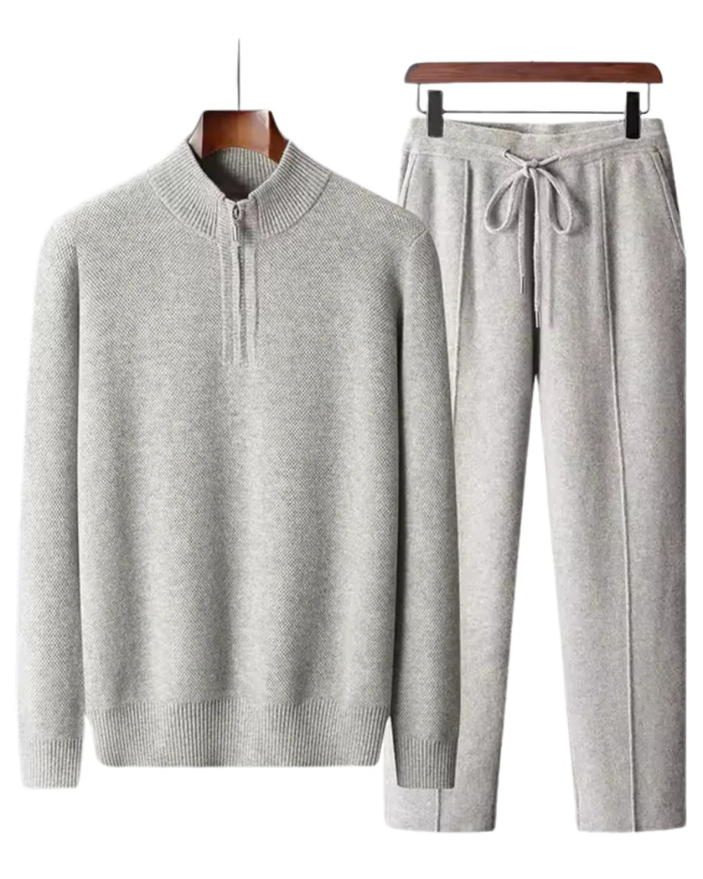 Taormina Merino Wool Zip-Up Athletic Set