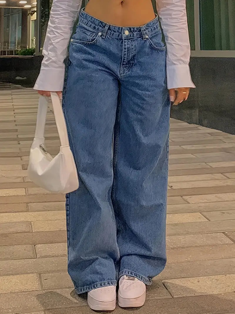 Naya - Relaxed Fit Baggy Jeans