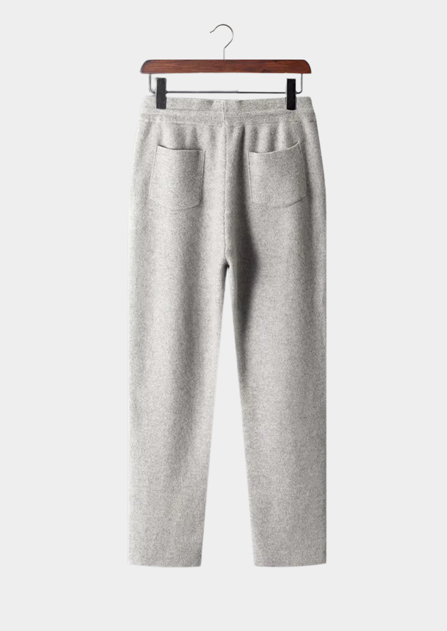 Premium Extra-Fine Merino Wool Relaxed Trousers