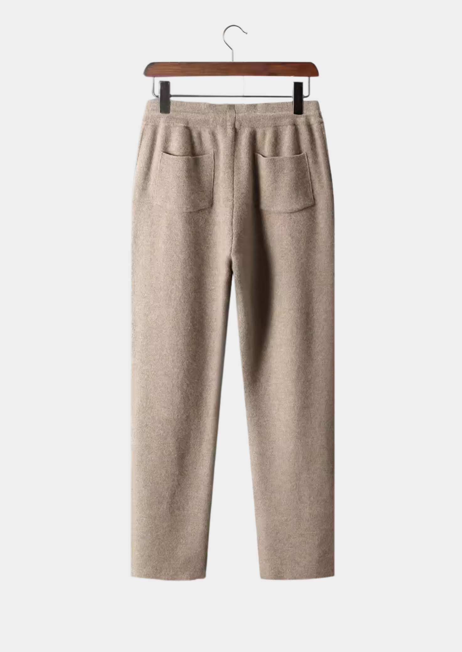 Premium Extra-Fine Merino Wool Relaxed Trousers