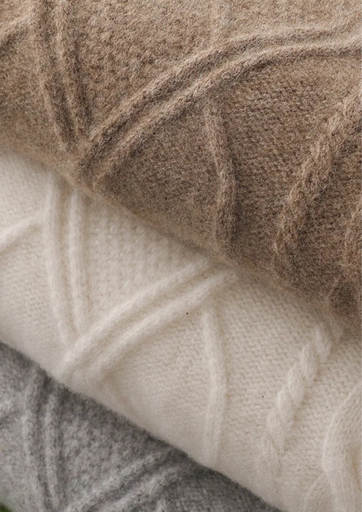 Premium Extra-Fine Merino Wool Winter Crew Neck Sweater