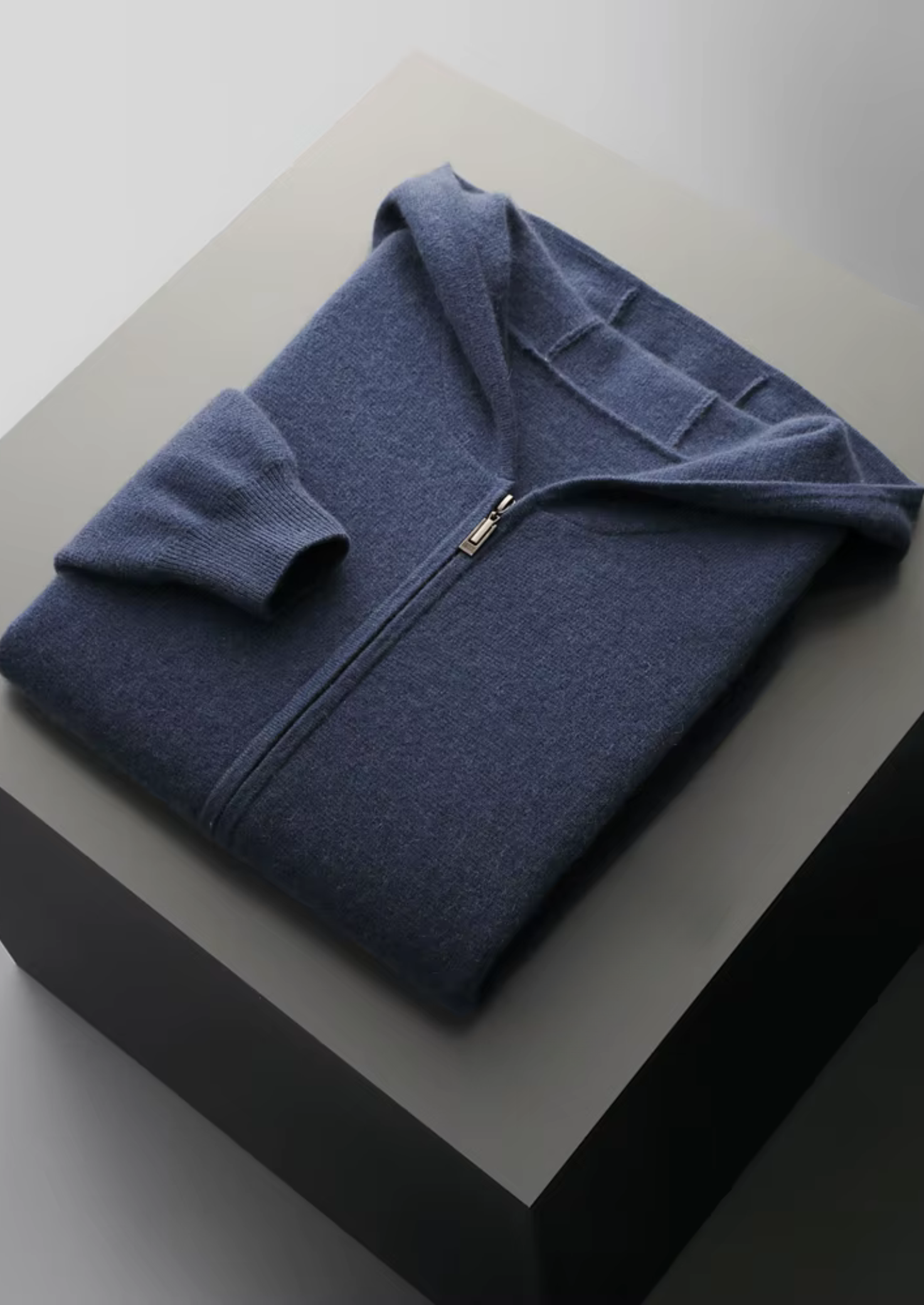 Premium Extra-Fine Merino Wool Zipper Hoodie