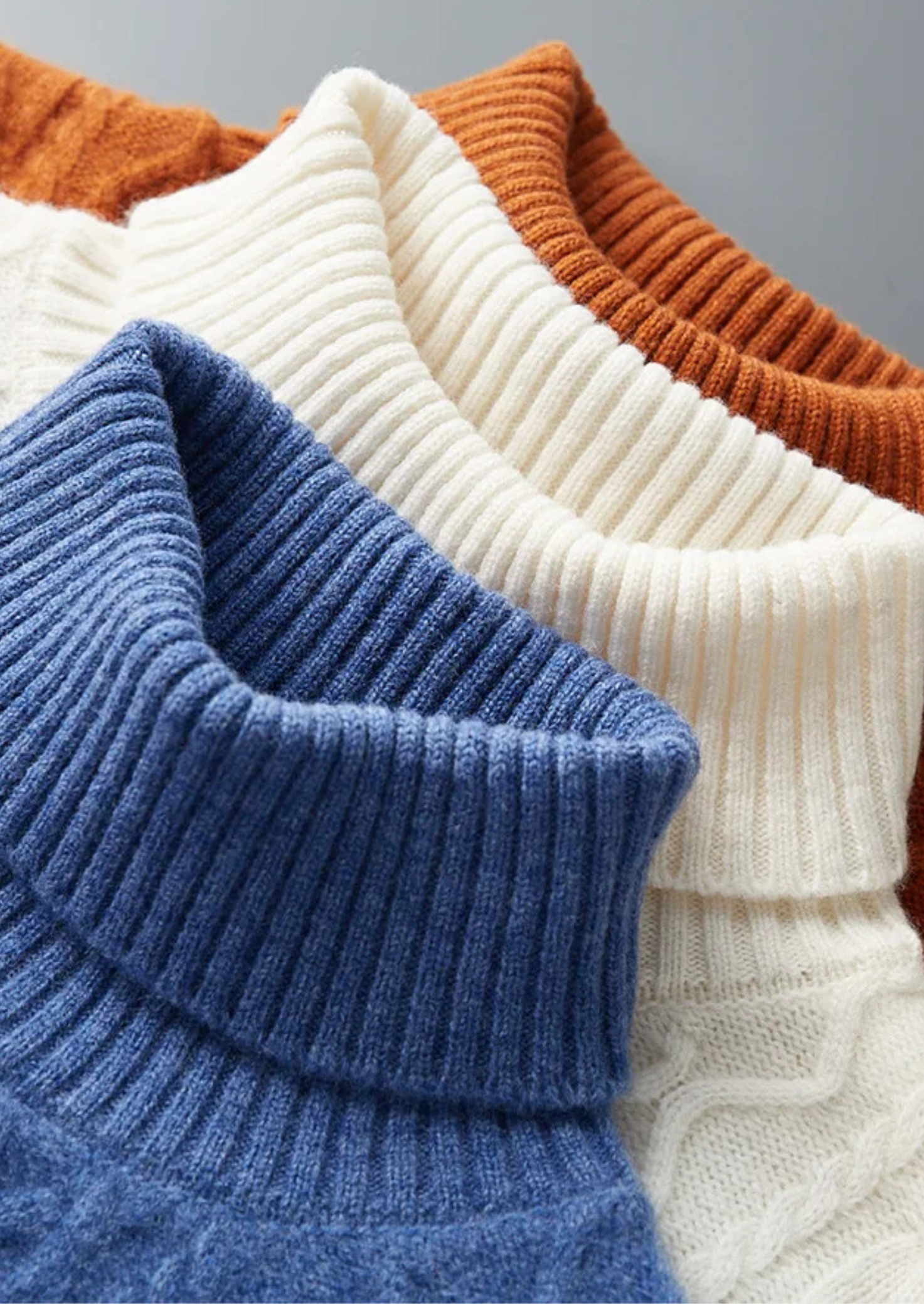 Premium Extra-Fine Merino Wool Roll Neck for Winter