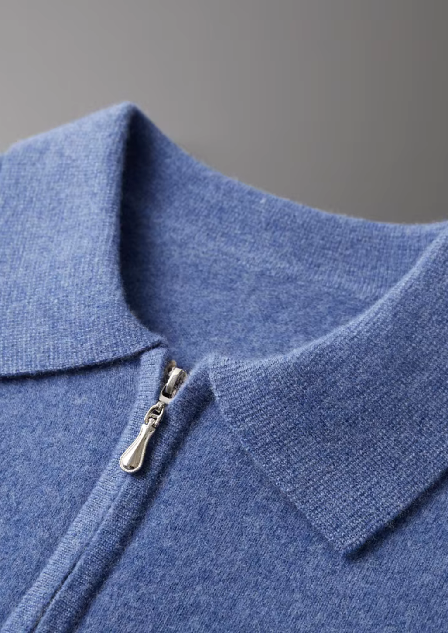 Premium Extra-Fine Merino Wool Half-Zip Polo
