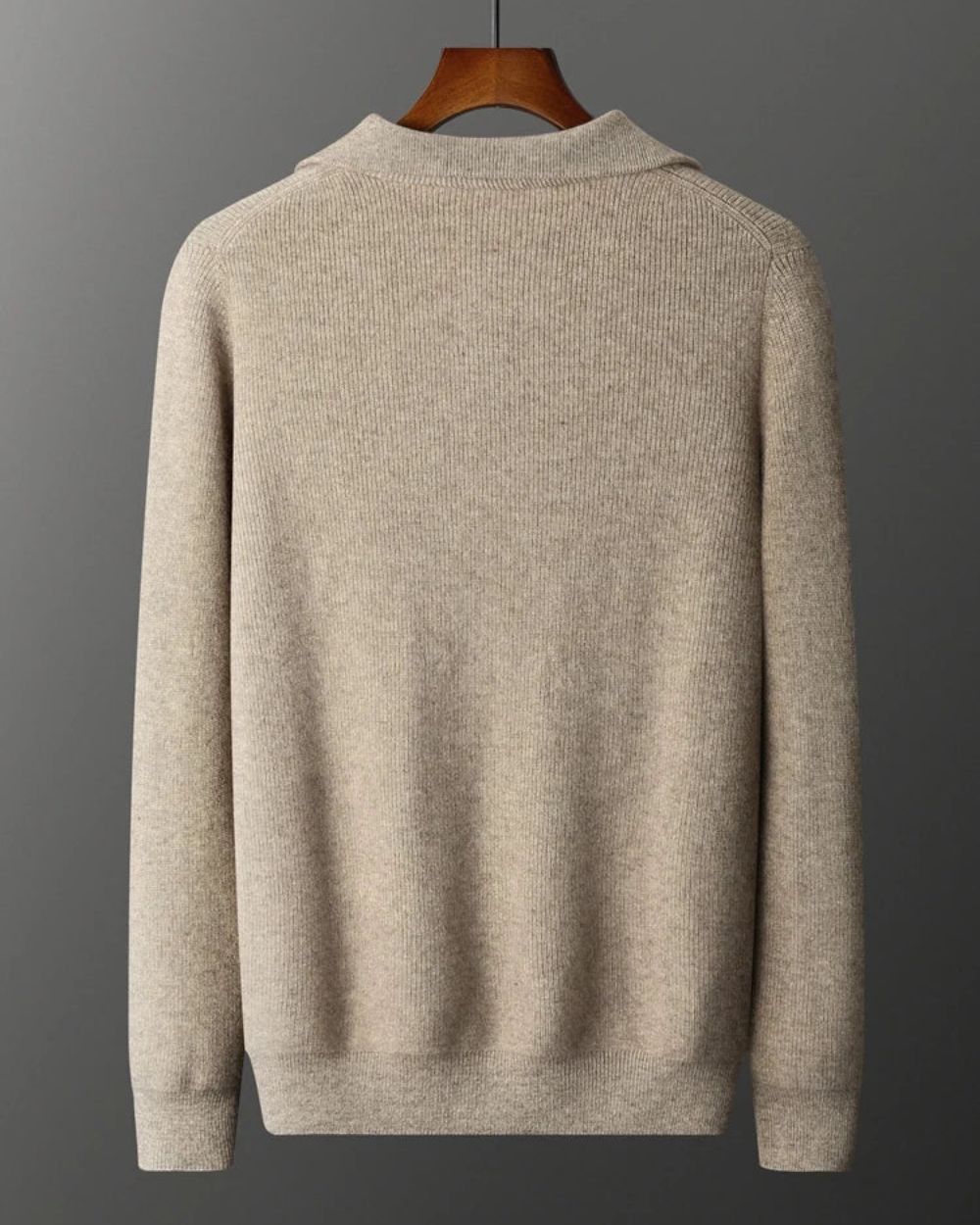 Half-Zip Cashmere Jumper from Portofino
