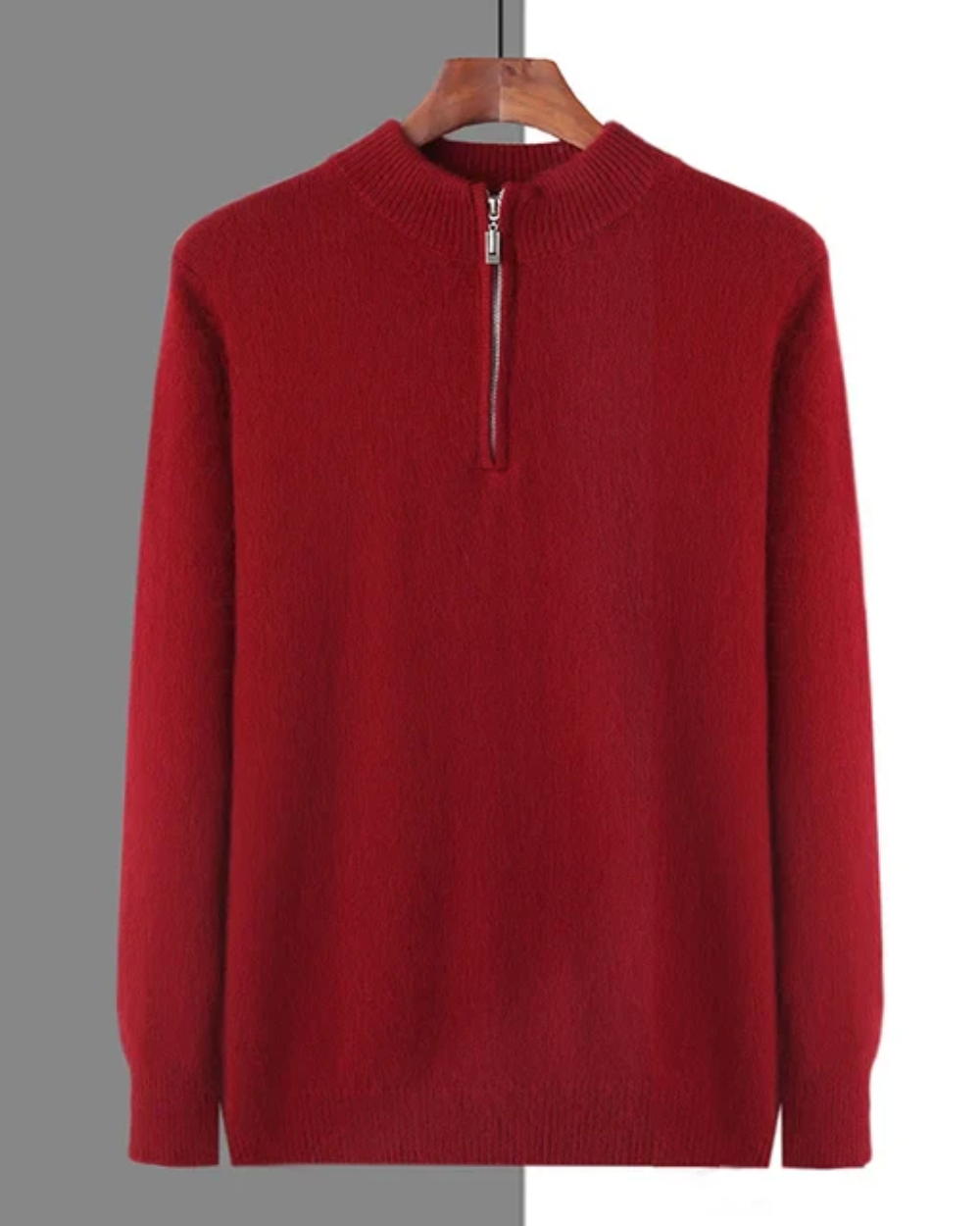 Geneva Cashmere Zip Hoodie
