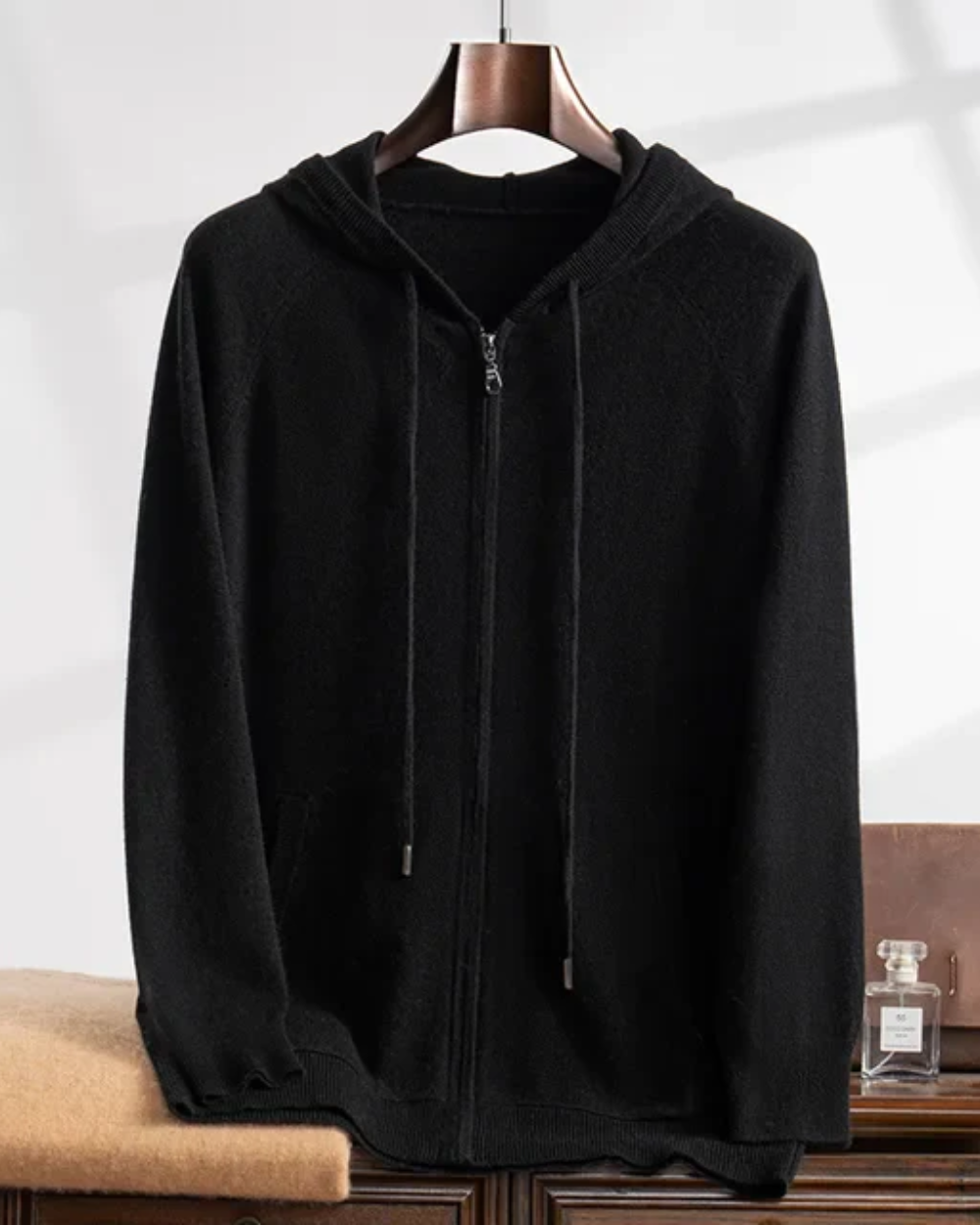 Courchevel Hooded Cashmere Gilet