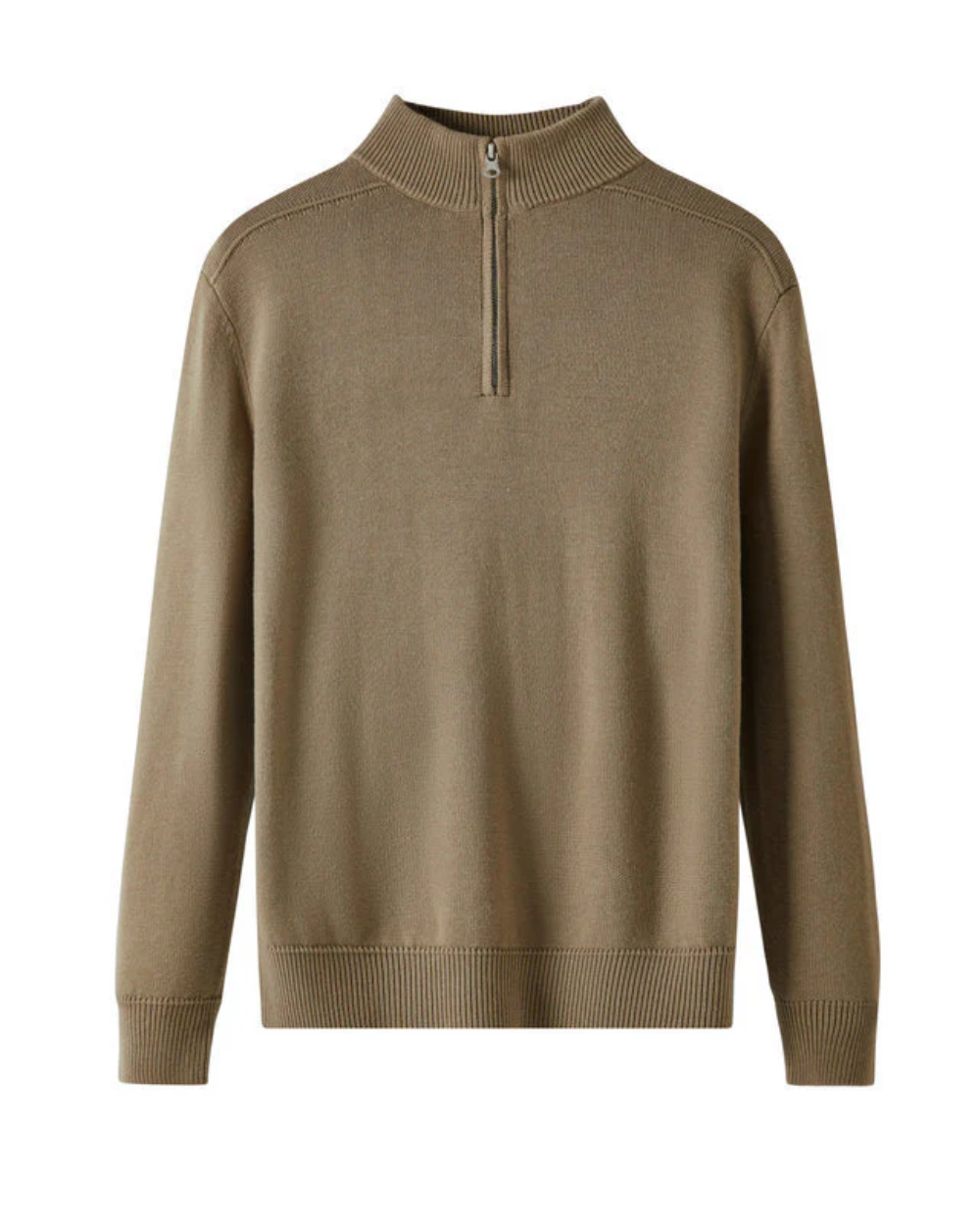 Merino Wool Zip-Up Sweater from Capri