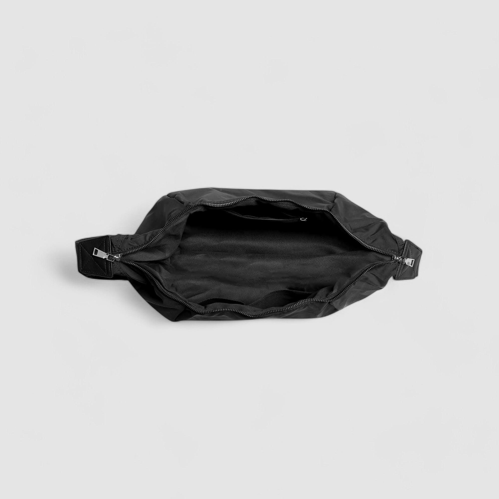Quilted Puffer Hobo Shoulder Bag
