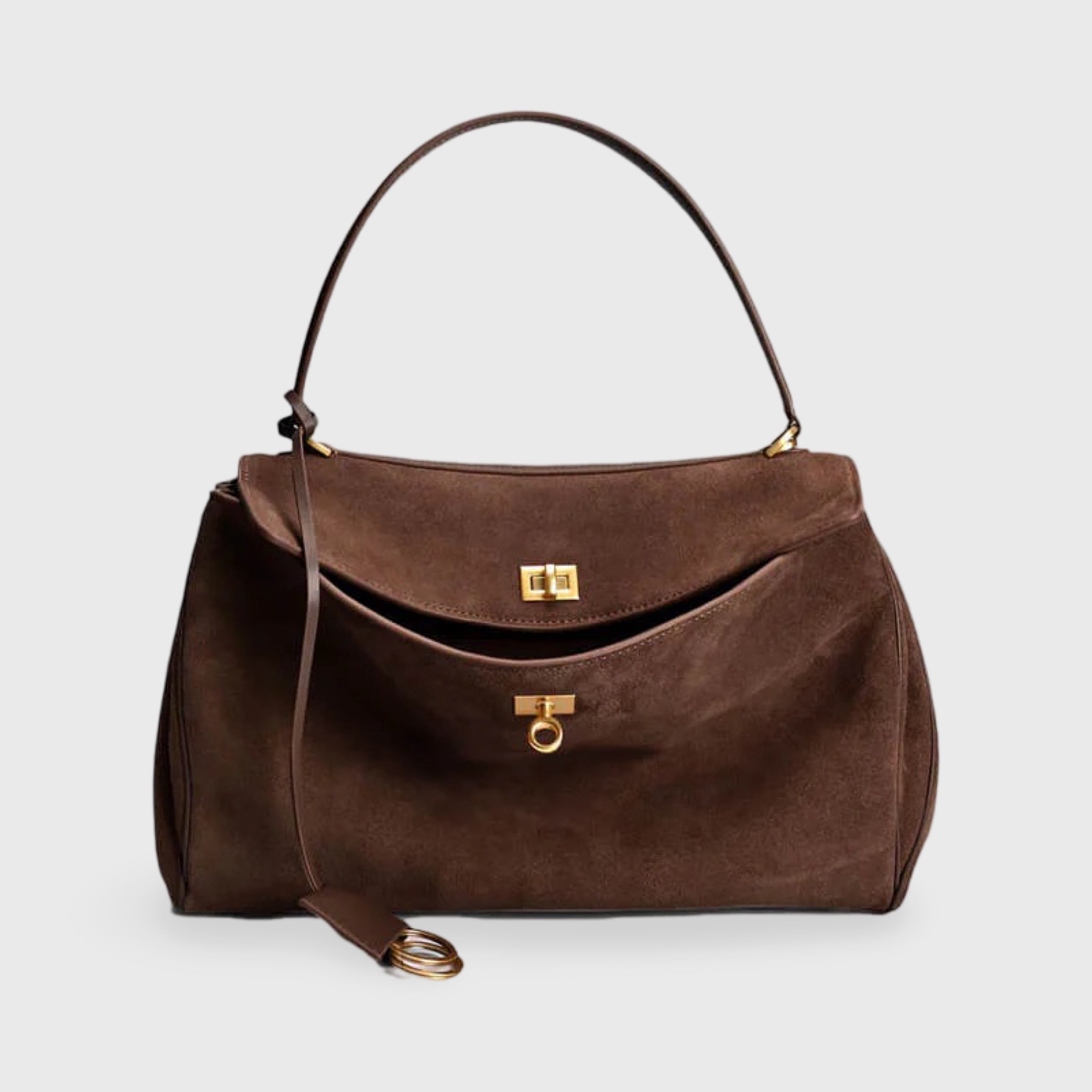 Ciara Suede Crossbody Bag