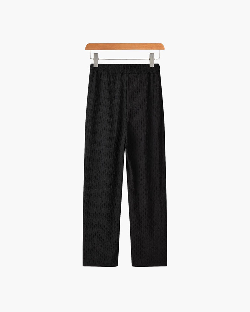 NAKSAN Woven Jacquard Pants