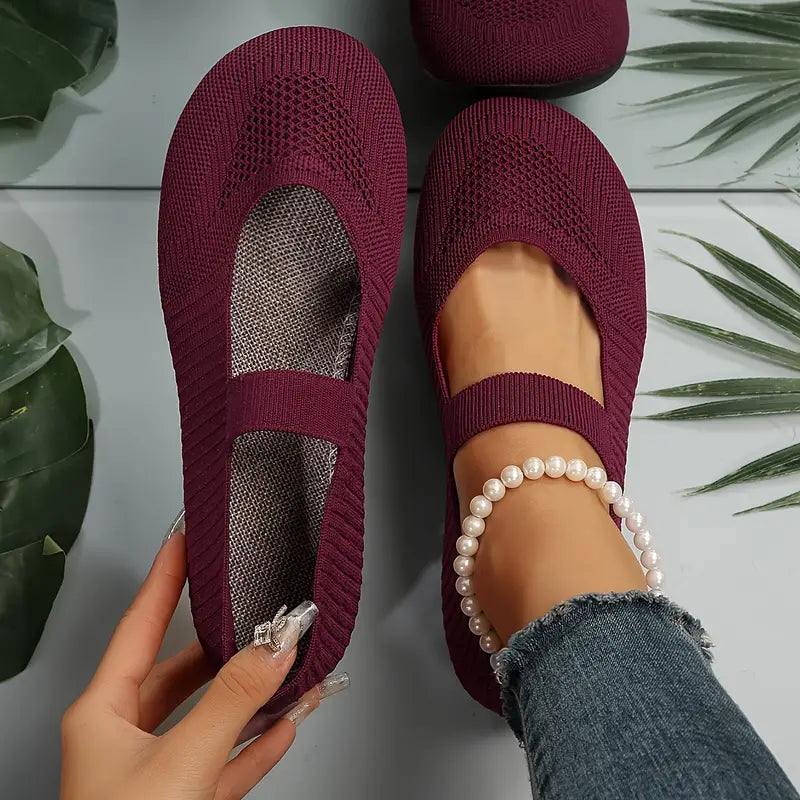 Eden - Elastic Band Ballerina Flats