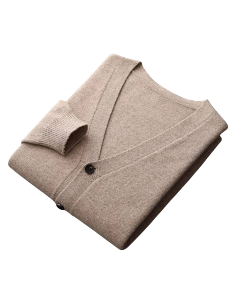 Merino Wool Knitted Waistcoat in Faunus