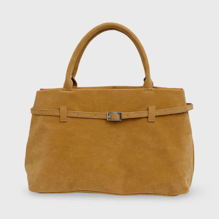 Elegant Suede Shoulder Bag