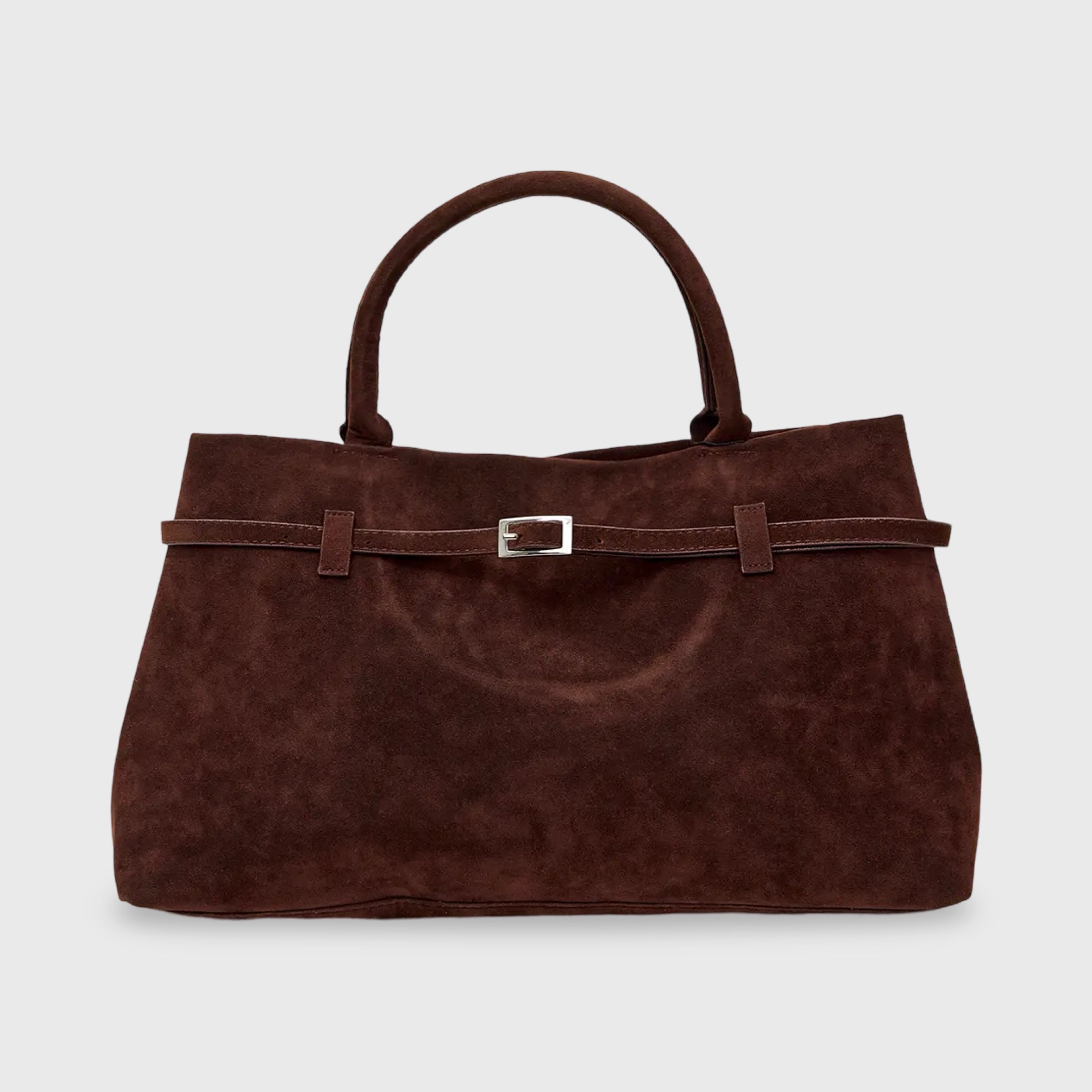Elegant Suede Shoulder Bag