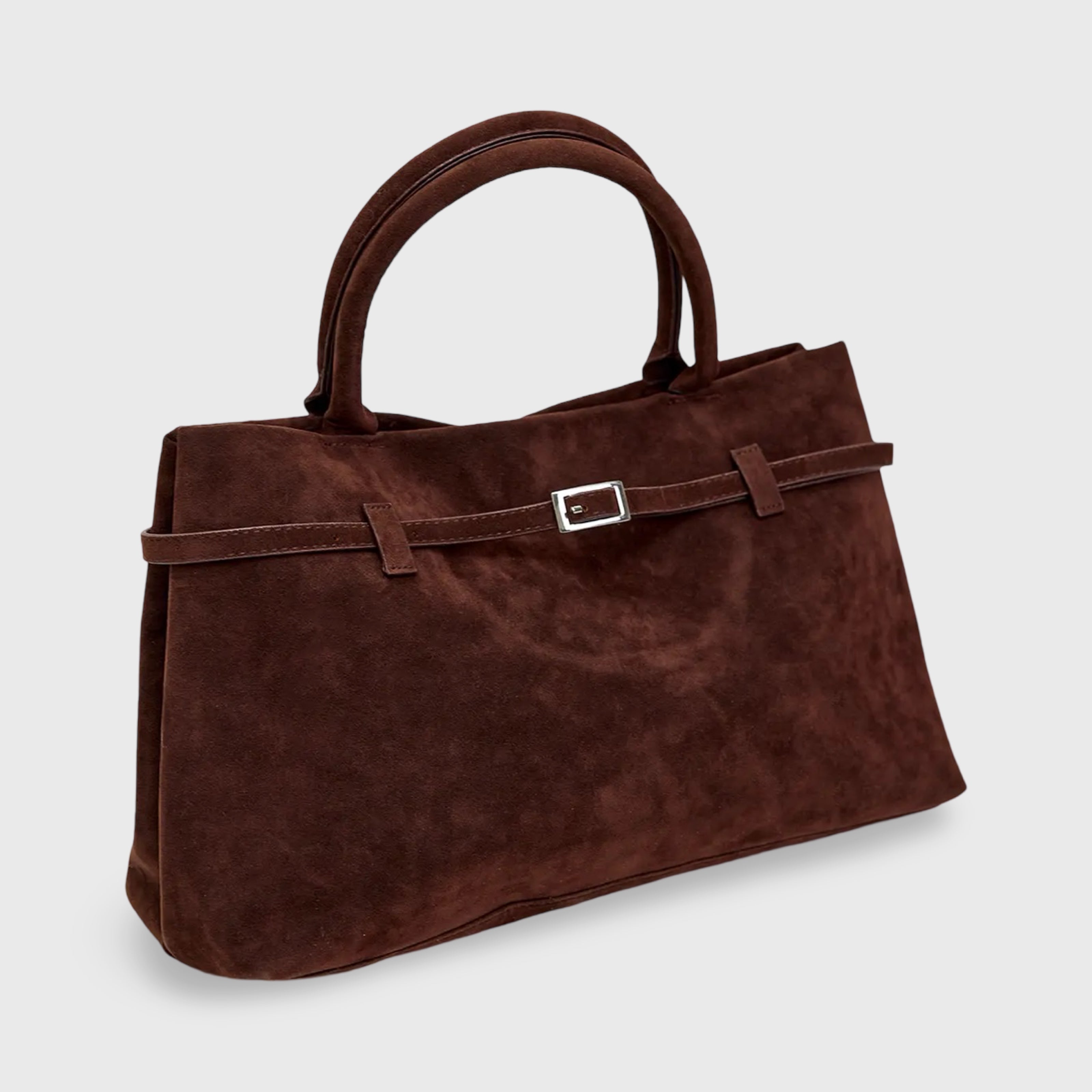 Elegant Suede Shoulder Bag