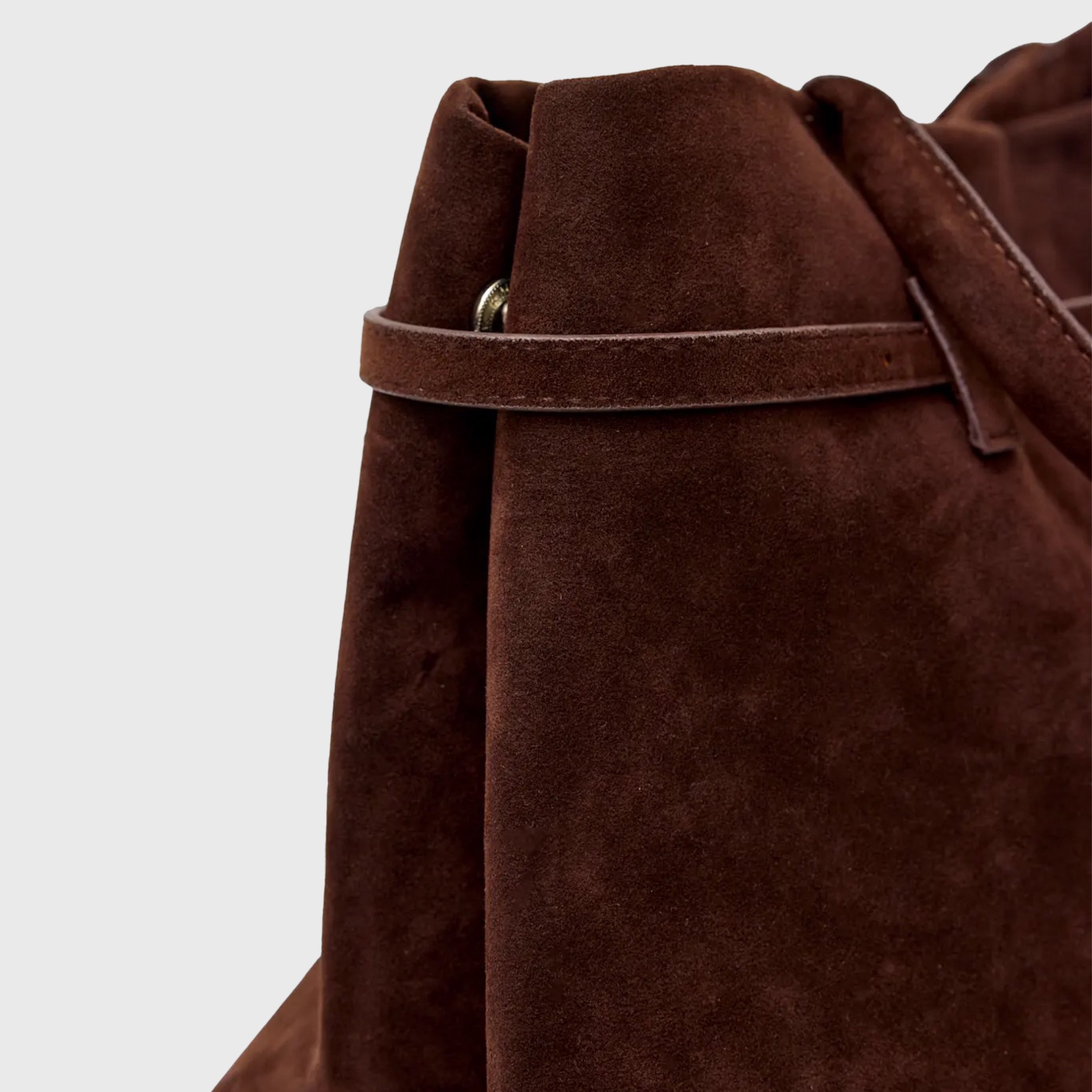 Elegant Suede Shoulder Bag