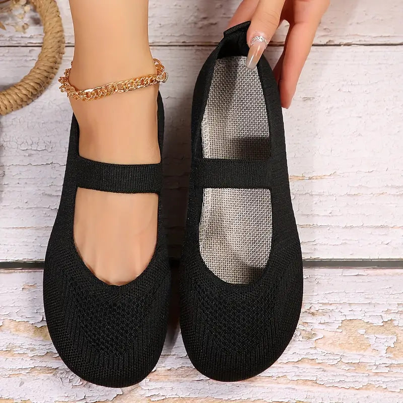 Eden - Elastic Band Ballerina Flats