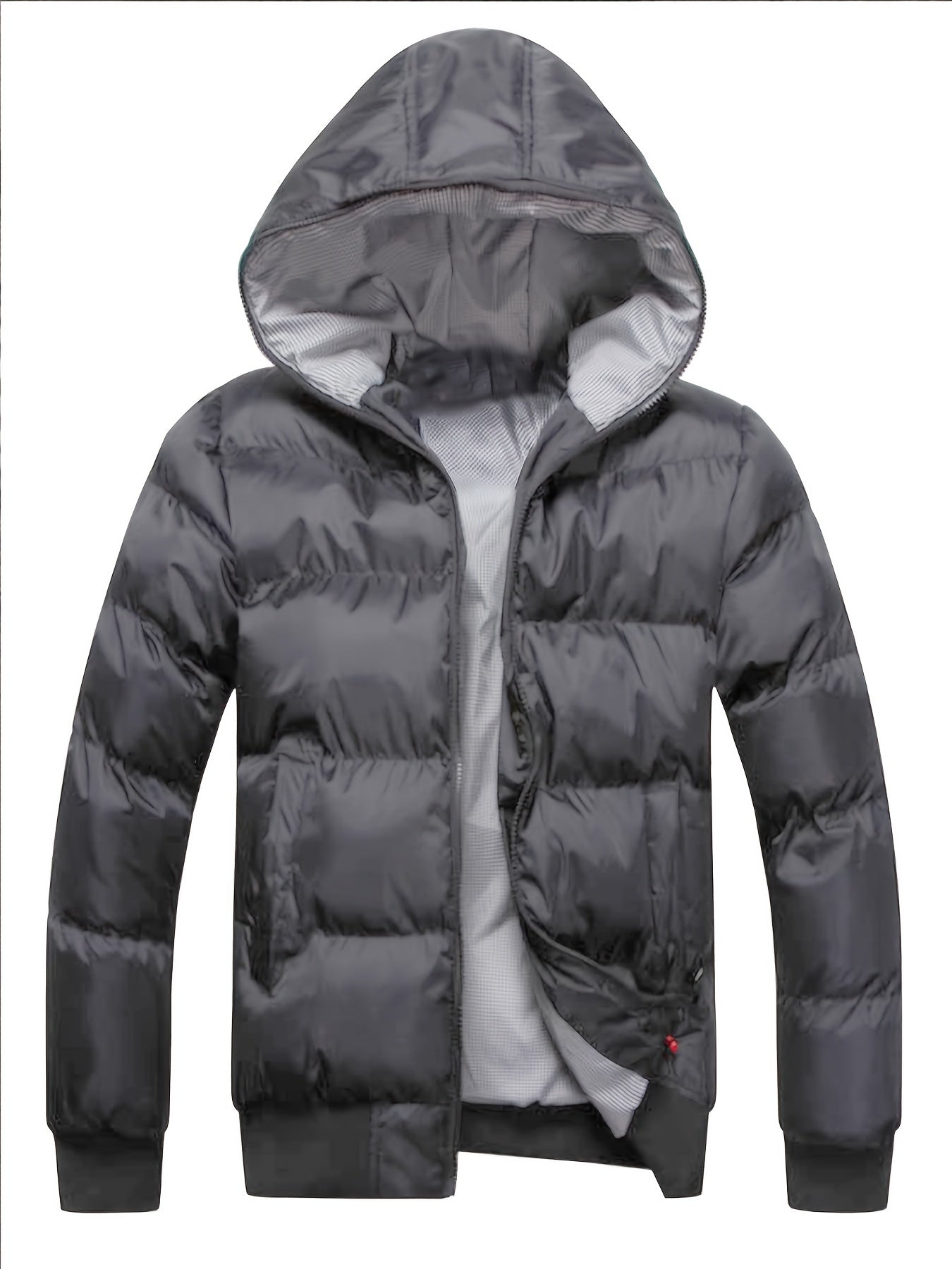 Essential Men's Winter Jacket - Stylish Design with Zip Pockets - Regular Fit - Puento Fortade - TP