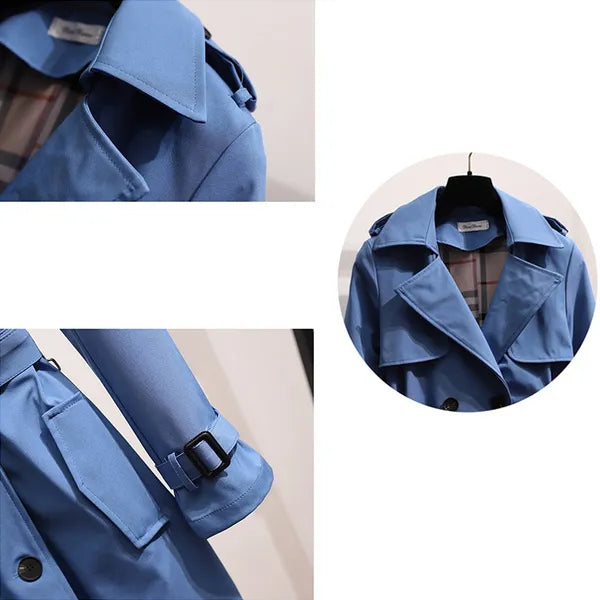 Vashti – Slim Fit Water-Resistant Trench Coat