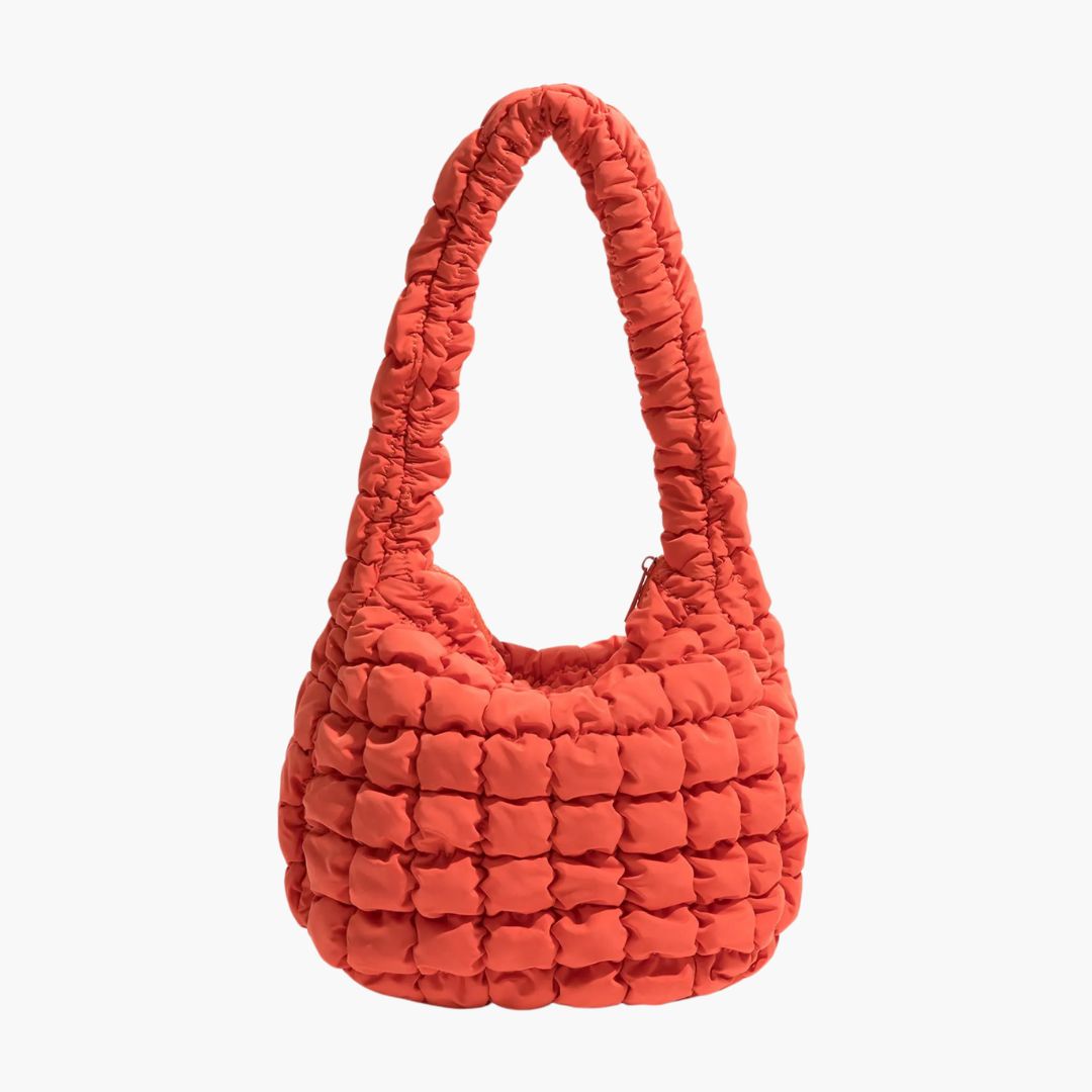 Quilted Crossbody Puffer Bag