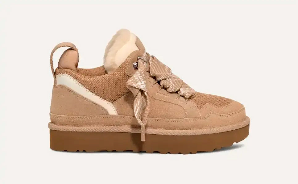 Cognac Women's Plateau Sneakers with Lining