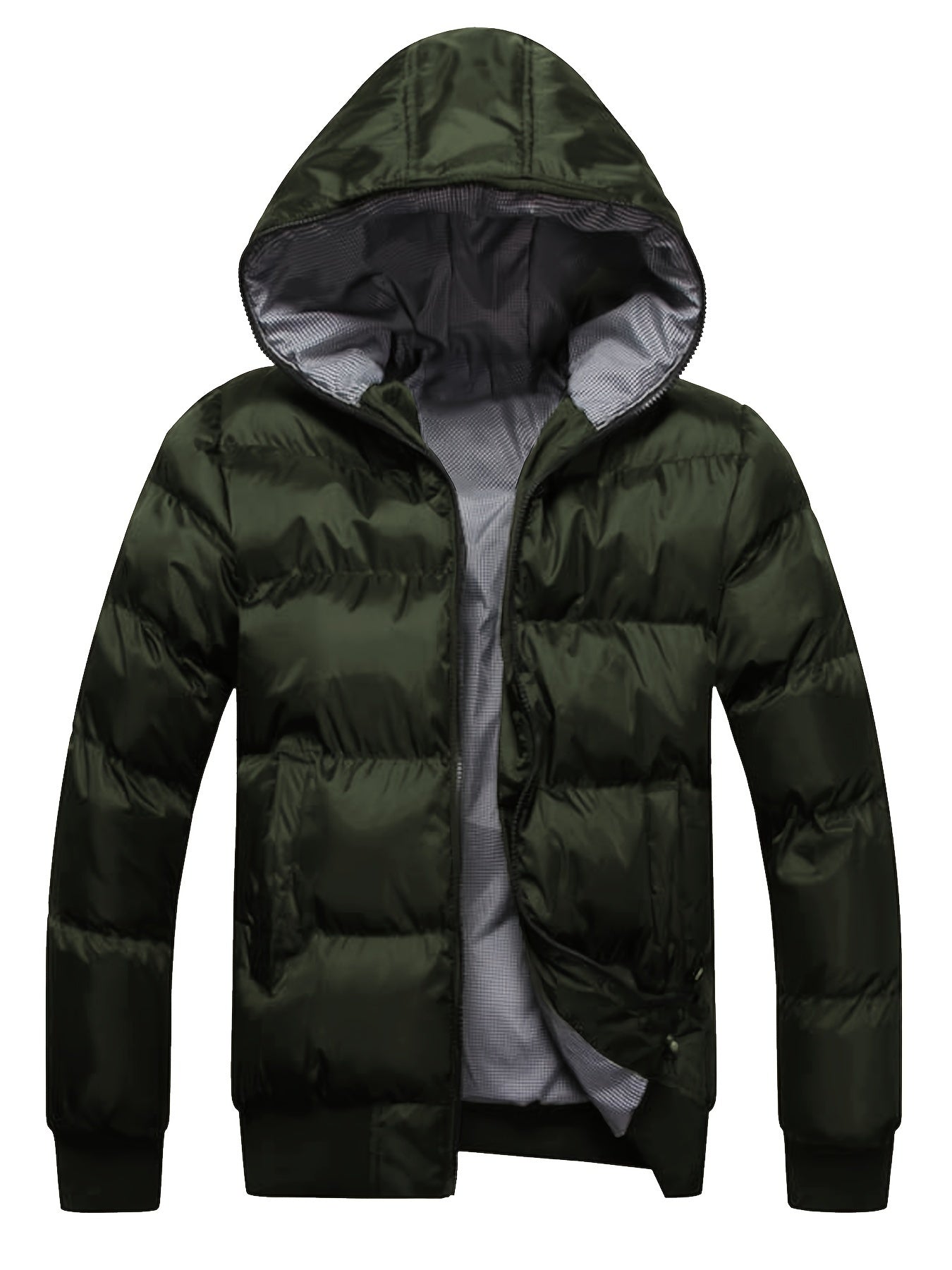 Essential Men's Winter Jacket - Stylish Design with Zip Pockets - Regular Fit - Puento Fortade - TP