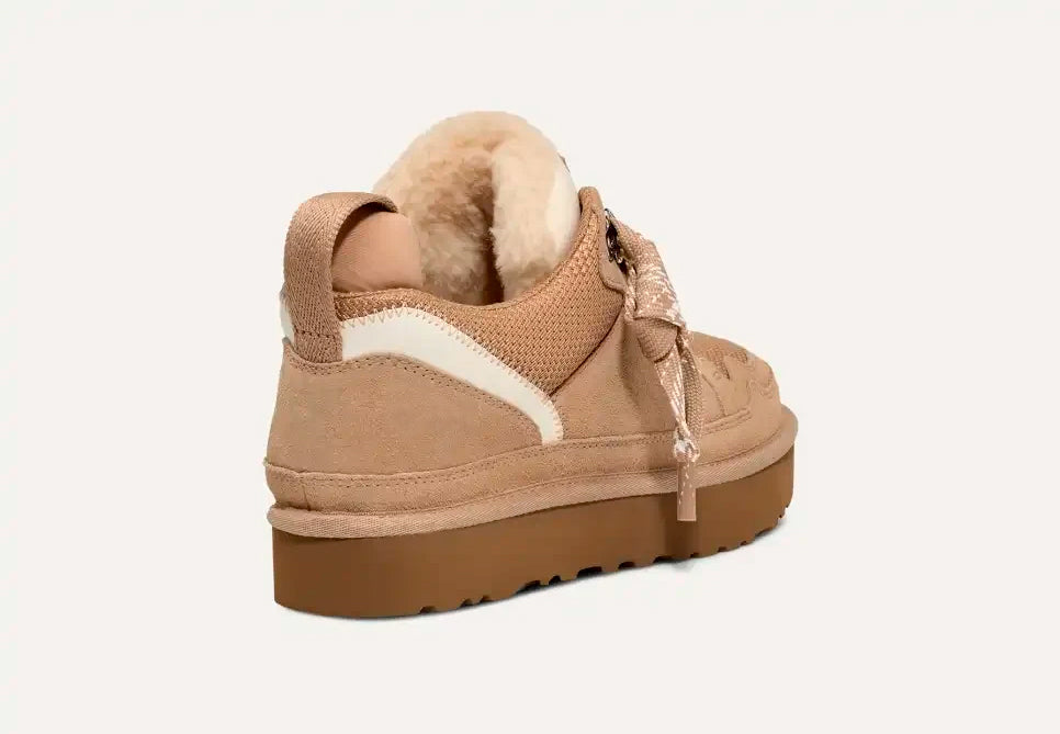 Cognac Women's Plateau Sneakers with Lining
