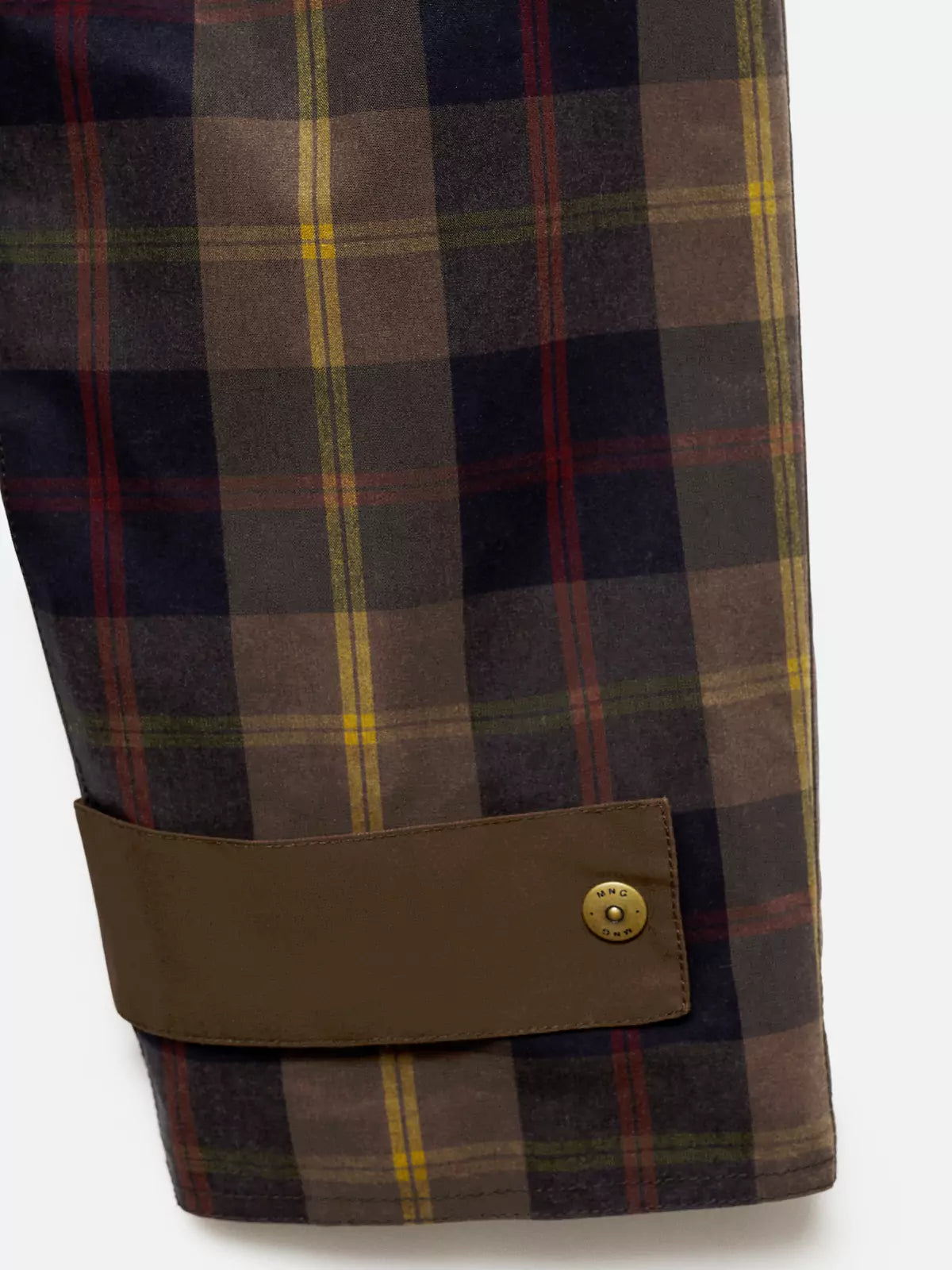 Plaid Straight Fit Women's Bomber Jacket
