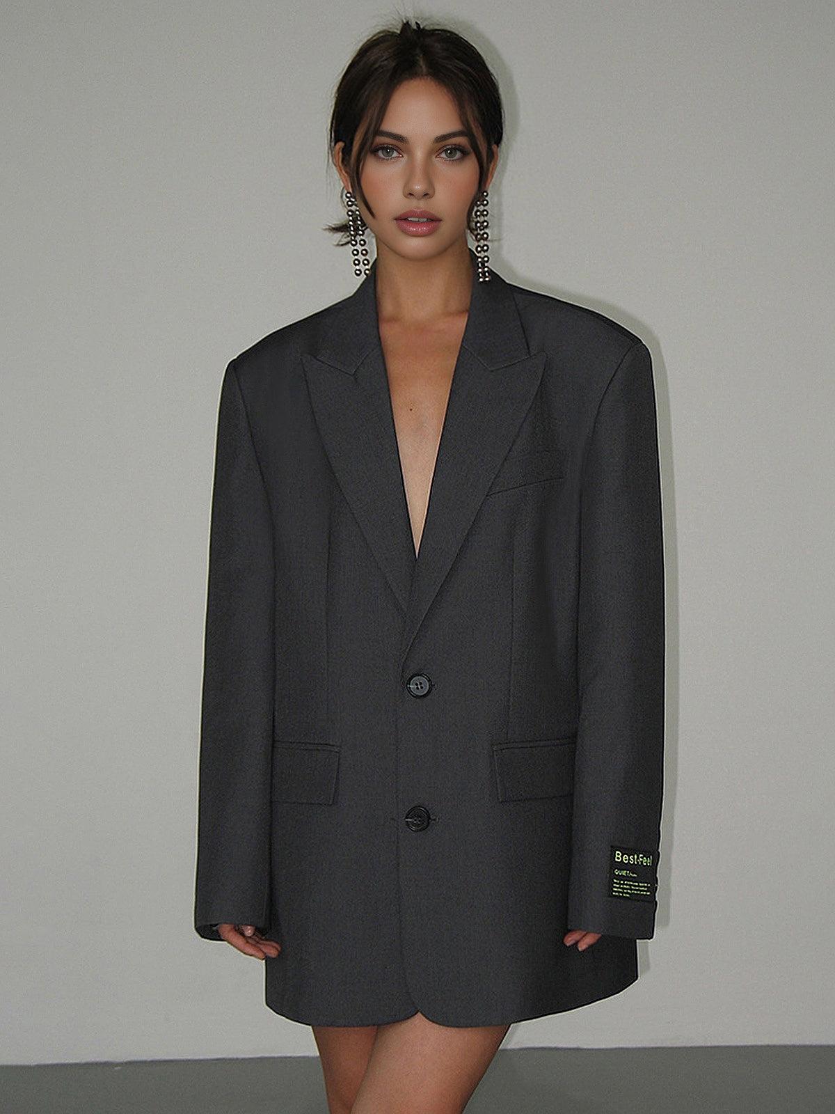 Fay - Timeless Oversized Blazer with Classic Design