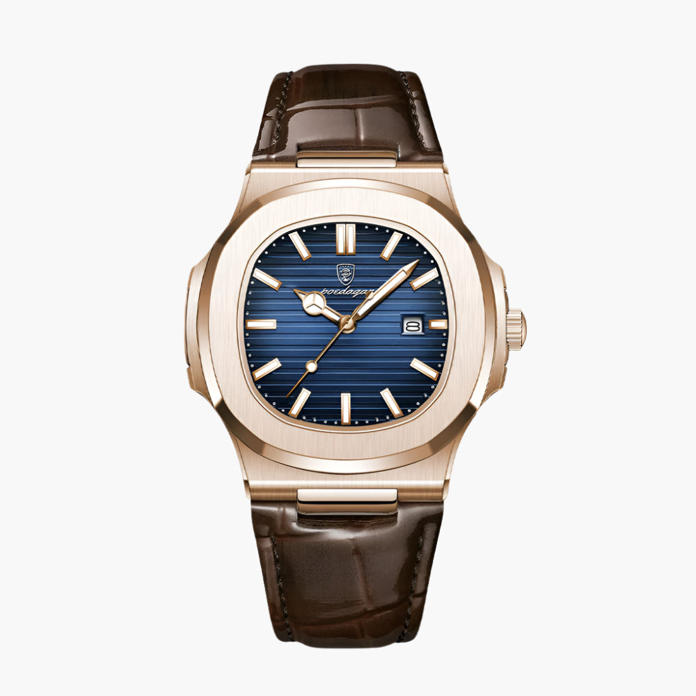 GENEVA Premium Leather Timepiece