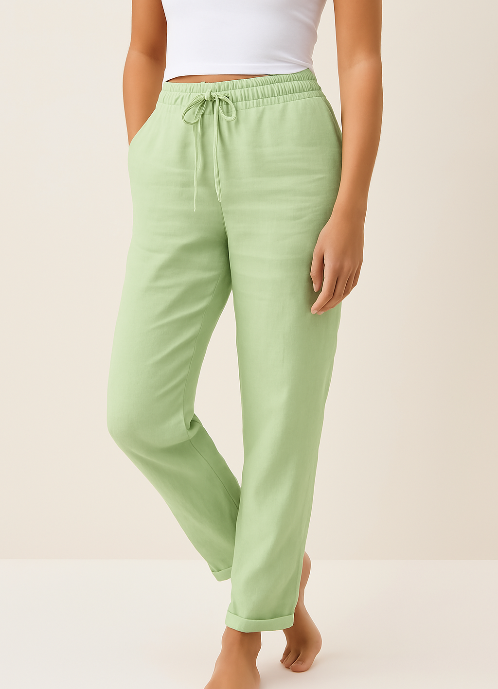 Femke | Women's Linen Trousers