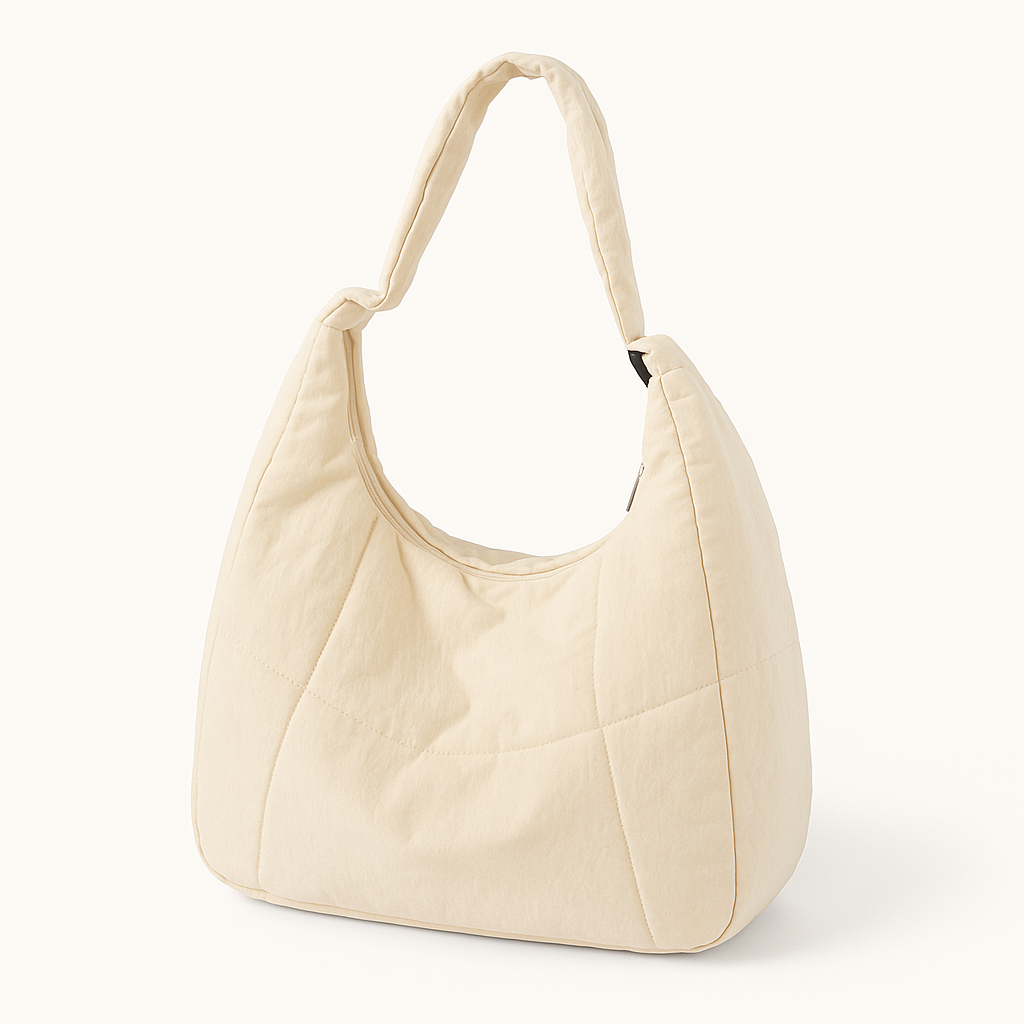 Spacious Shoulder Bag with Front Pockets