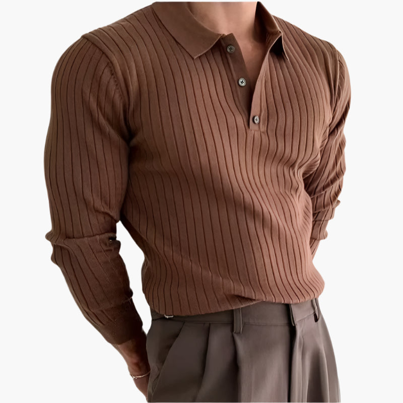 SEOJIN Vintage-Inspired Polo