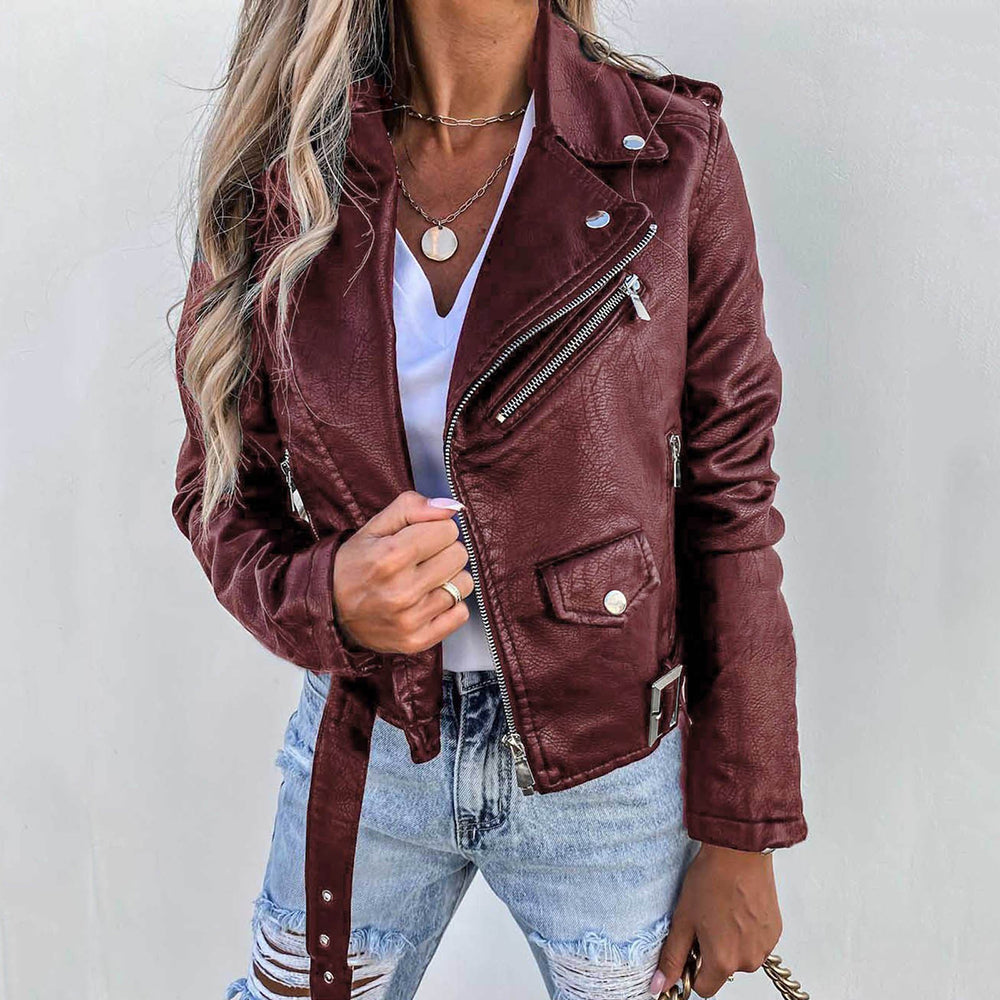 Dalí - Timeless Leather Biker Jacket